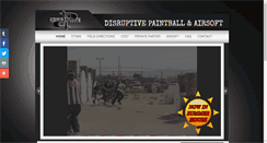 Desktop Screenshot of disruptivepaintball.com