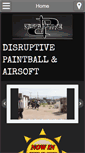 Mobile Screenshot of disruptivepaintball.com